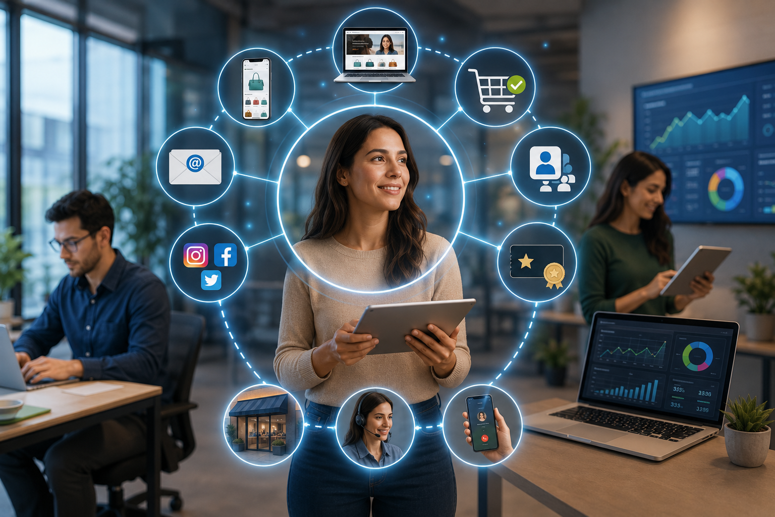 Customer touchpoints unified into a single real-time profile