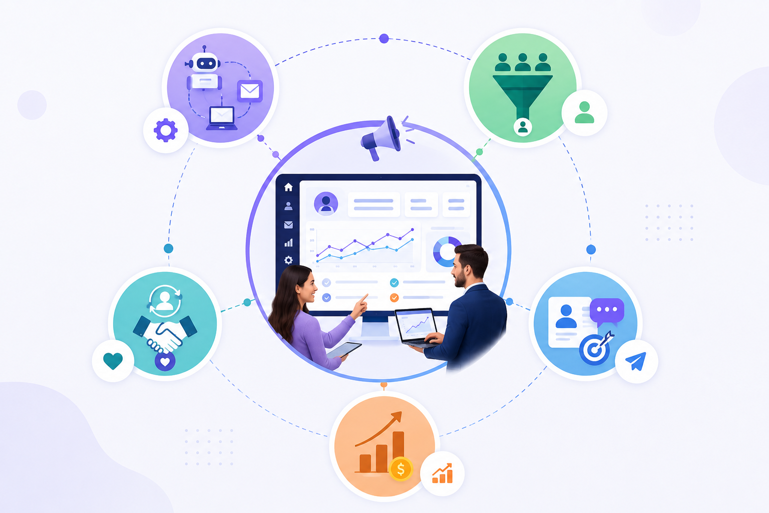 Sales and marketing automation platform overview