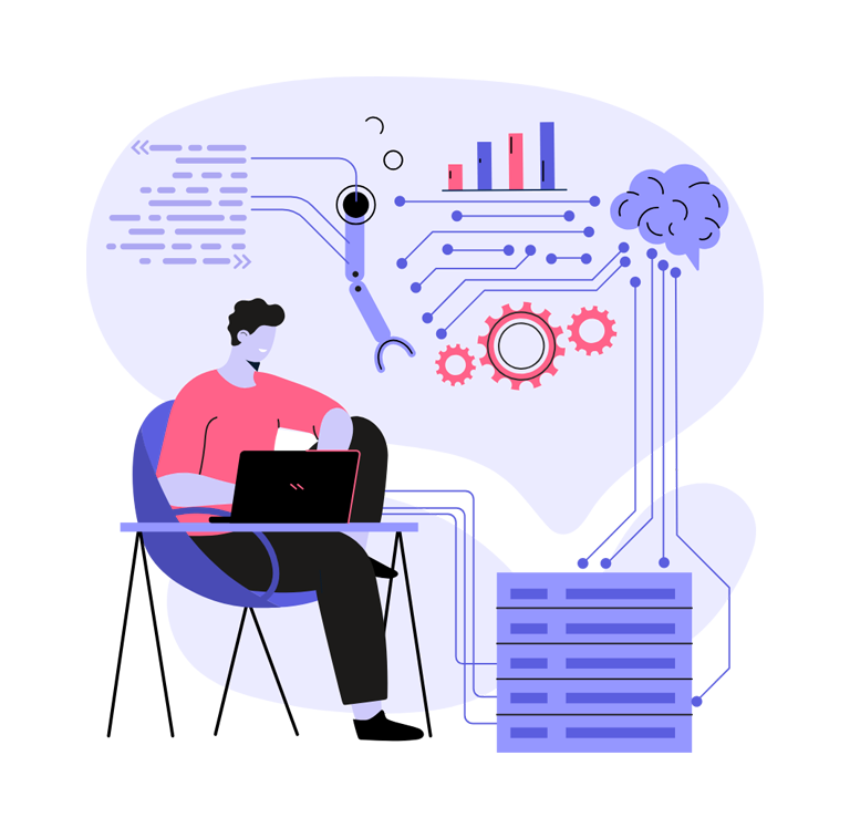 Automated CRM Software with AI integration, data processing, and customer relationship management features.