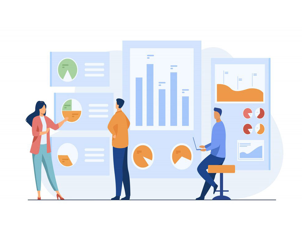 Team using Marketing Automation CRM to analyze customer data, track performance, and optimize marketing strategies.